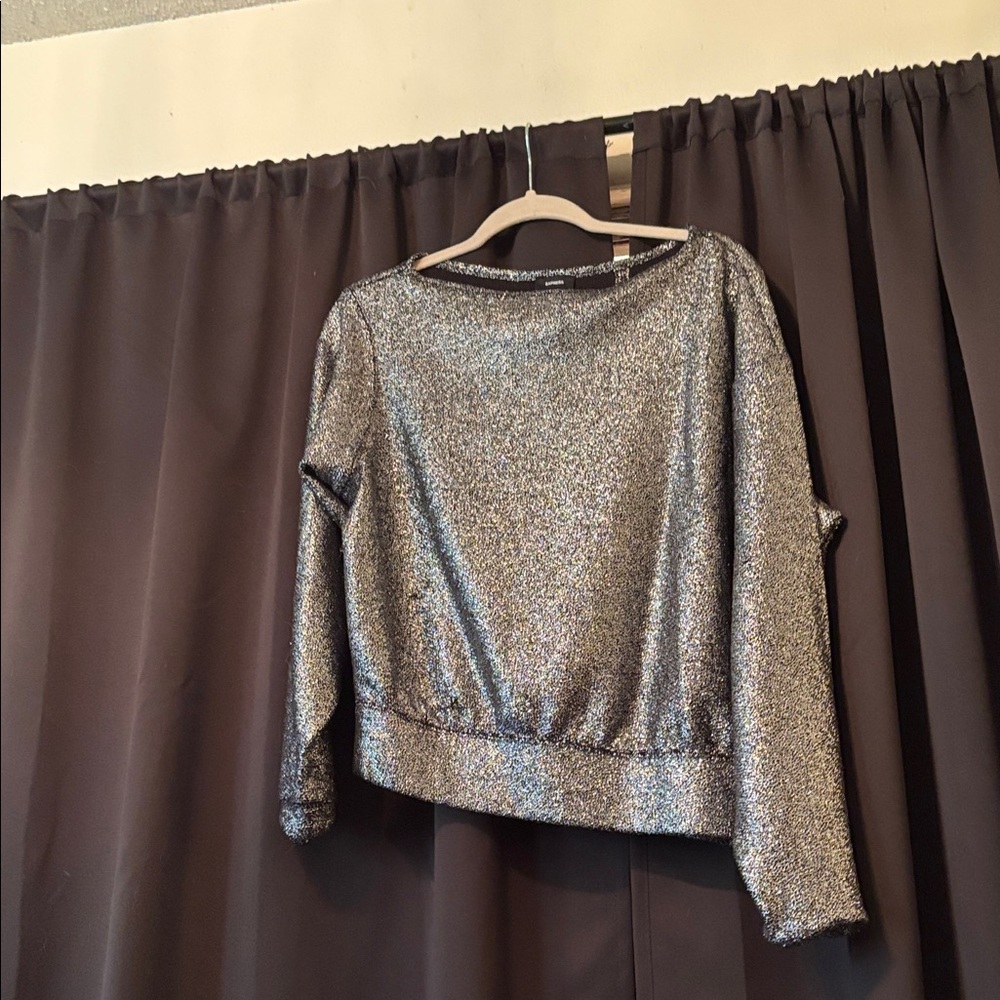Express Silver Women's Sweatshirt